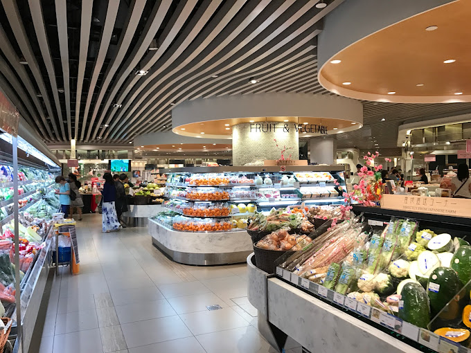 Japan Meat Counter at ISETAN 